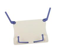 AKOOSY Pupitre Musique Pliable Portable Support Tablette Ajustable pour Étudiants Rack Compact pour Partitions sur Table Blanc