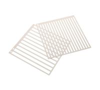 AKOOSY Règle D’Alignement pour Peinture Diamant 5D en Acier Inoxydable Grille Précise Lot de 2 Outil de Placement pour Strass DIY Usage Maison et Atelier