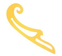 AKOOSY Règle de Couture pour Conception Vêtements Règle Forme Géométrique Multifonction pour Coupe Vêtement et Dessin de Courbes Outil Léger et Portable pour Modélisme et Création