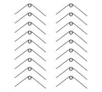 AKOOSY Ressorts de Rechange en Acier Inoxydable Forme V pour Sécateurs Soi-même, Lot de 25 Pièces, Ressorts de Torsion Gauche et Droit, Kit de Réparation pour Ciseaux de Taille