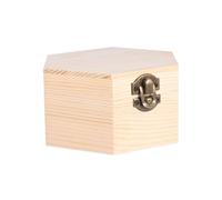 AKOOSY Rose Saint-Valentin Éternelle Éclairage, Ornement Délicat en Plastique, Boîte en Bois pour Mariage et Fête, Présent Romantique Aimé