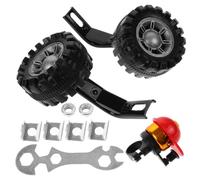 AKOOSY Roues Stabilisatrices 12 Pouces pour Vélo D'garçon et Filles en Métal, Ensemble de 1, Support D'entraînement et Stabilisateur D'équilibre pour Garçon et Fille