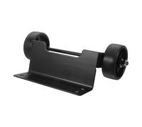 AKOOSY roulettes pour Chauffage de Terrasse Pyramidal, Kit de 4 Roues Universelles 8 X 4,7 X 3,1 Pouces en Fer et Plastique Noir Brillant, Mobilité Facile pour Chauffage Extérieur