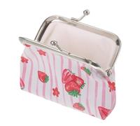 AKOOSY Sac à Main de Monnaie imprimé aux Fruits Mini-Portefeuille Portefeuille pour Femme Mince Porte-Monnaie Sachets pour Le Sac à Main Petite Pochette pour Sac à Main Alliage de Zinc