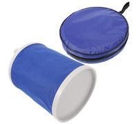AKOOSY Seau à Eau Pliable Portable Robuste et Grosse Capacité en Abs et Toile 13l pour Camping, Jardins et Barbecues en Plein Air