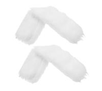 AKOOSY Soft Detachable Furry Slipper Charms For Women Warm Plush Shoelace Covers For Sandals And Slippers Secure Fit Soft Decor Accessories Easy To Attach And Maintain