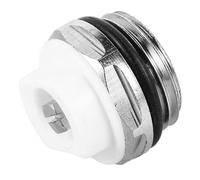 AKOOSY Soupape de Purge D'air en Cuivre 1/2 pour Radiateur, Valve D'échappement à Rotation 360°, Accessoire de Chauffage pour Entretien et Évacuation Rapide de L'air