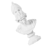 AKOOSY Statuette Athéna Buste en Résine Blanc, Sculpture Miniature Réaliste