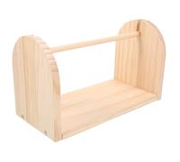AKOOSY Support Bobine Bois Compact pour Rangement Rubans et Fils Dérouleur Manuel pour DIY et Tissage Support Bobinage Portable pour Couture et Tricot