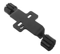 AKOOSY Support D’abaissement de Siège Moto Réglable en Acier Inoxydable Noir pour Modèles R1200gs, R1250gs et R1250rt, Kit D’abaissement Ergonomique avec Adaptateur de Rail et Support