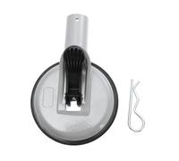 AKOOSY Support de Hampe Drapeau à Ventouse Puissante Fixation Pratique pour Affichage de Drapeaux Aluminium Au Vent pour Balcon Jardin et Décorations Festives