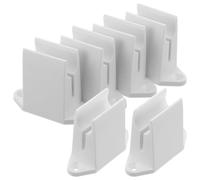 AKOOSY Support de manivelle pour volet Roulant 13 mm en Plastique avec vis et Clip de Fixation pour Montage Mural résidentiel 6 pièces