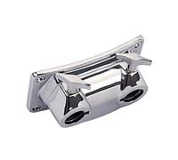 AKOOSY Support de Tambour Double Trou Durable Pince de pour Tom Accessoires de Percussion pour Kit de Batterie et Robuste Maintient Vos Tambours Sécurité