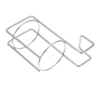 AKOOSY Support Mural en Acier Inoxydable Argenté Crochet Intégré pour Rangement Pratique des Lingettes Mains Désinfectantes et Accessoires de Salle de Bain
