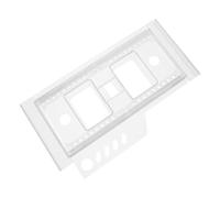 AKOOSY Support Réglable pour Plantes D’Aquarium avec Pince, 32,5-49,5 CM | Plastique, Fixation Bord de Cuve, Rangement Intégré Crochets, pour Aquarium et Accessoires