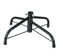 AKOOSY Support Sapin de Noël Métallique Vert Pied Stable avec Quatre Tripodes pour Arbre Artificiel et Pratique pour Décorations de Fête
