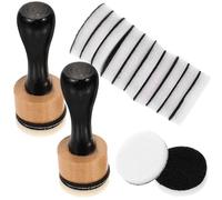 AKOOSY Tampons Encreurs Mini Ronds en Mousse pour Effet Vieilli 16 Pièces Outil de Mélange pour Fabrication de Cartes Matériel D’Art Polyvalent Éponges Réutilisables et Portables
