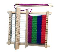 AKOOSY Tricotin pour Garçon Fille Machine à Tricoter DIY Kit Handmade Développement Motricité Fine et Coordination Œil Main Educatif pour Garçon et Fille Kaki