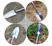 AKOOSY Truelle de Jardinage Acier Inoxydable Forgé Petite Pelle Multifonction Portable Outil Ergonomique pour Plantation et Désherbage Extérieur et Intérieur
