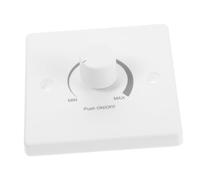AKOOSY Variateur LED pour Plafonnier Rv et Yacht Panneau Type Intensité Réglable Interrupteur Rotatif Compatible Blanc Élégant