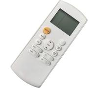 AKOOTE Télécommande de rechange pour climatiseur Midea MrCool Pioneer RG57A7/BGEF RG57A6/BGEFU1 CR166-RG57A6EU-6 RG57D/BGE RG57B/BGE RG57A2/BGEF RG70E/BGEF