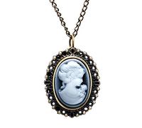 Akopiuto Rétro Femmes Violet Fleur Papillon Motif Petite Petite Montre de Poche Collier Pendentif Montre Cadeau d'anniversaire pour Dame Filles beauté