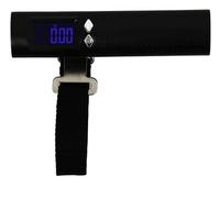 Pèse-bagages électronique. Précision de 10 grammes, jusqu'à 40 Kg. Afficheur LCD rétroéclairé. - - NOIRE