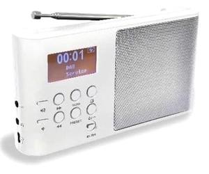 AKOR Radio Portable FM/Dab+ Blanche