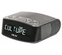 AKOR - Radio-RÉVEIL FM/Dab+ ET USB DE Charge - Noir Noir