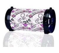 AKOR Tube HP670P - Enceinte sans fil Bluetooth - Blanc