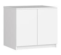 AKORD Armoire de Rangement Extension | Augmente la Capacité de la Penderie | L60 x H55 P51 cm | 2 étagères | Facile à Monter | Petite Augmentation de Armoir a Vetement