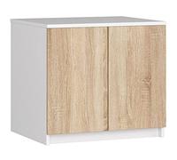 AKORD Armoire de Rangement Extension | Augmente la Capacité de la Penderie | L60 x H55 P51 cm | 2 étagères | Facile à Monter | Petite Augmentation de Armoir a Vetement