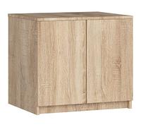 AKORD Armoire de Rangement Extension | Augmente la Capacité de la Penderie | L60 x H55 P51 cm | 2 étagères | Facile à Monter | Petite Augmentation de Armoir a Vetement