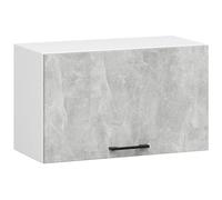 AKORD | Armoires de Cuisine Olive | Spacieux | Robuste | pour Tout Design | pour Une Petite Cuisine | pour Une kitchenette | dans Le Cadre d'un Ensemble | Blanc | Béton
