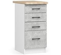 AKORD | Armoires de Cuisine Olive | Spacieux | Robuste | pour Tout Design | pour Une Petite Cuisine | pour Une kitchenette | dans Le Cadre d'un Ensemble