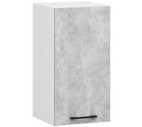 AKORD | Armoires de Cuisine Olive | Spacieux | Robuste | pour Tout Design | pour Une Petite Cuisine | pour Une kitchenette | dans Le Cadre d'un Ensemble | Blanc | Béton