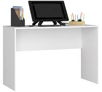 AKORD Bureau Ordinateur PC L-17 | L120 x H77 x P50 cm 29 kg | Petit Bureau de Chambre PC Desk Table