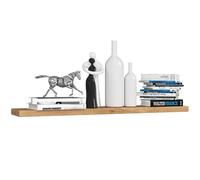 AKORD Étagère Murale Flottante PS-5 100cm | Etagere Mural Jouets Fleurs Décorations pour Salon Chambre | Design Moderne Tablette Murale Fonctionnel | Etagères Murales Panneau Stratifié 32mm