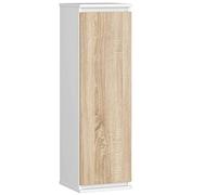 AKORD | Meuble Mural Salle de Bain | Élément Suspendu | pour Une Petit pièce | pour Les Livres | pour Les Petits Objets | Placard Mural | Armoirette Murale | étagère Murale Bois