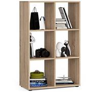 AKORD | Quad bibliothèque | Bibliotheque Bureau | Etagere | Bibliothèques pour Salon | pour Le Bureau et la Maison | Montage Facile | Étagère Livre