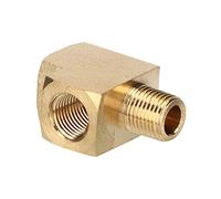 Akozon 1/8 Po Raccord en T en Laiton Massif Tuyau Adaptateur coudé en Laiton en Té Filetage Mâle Raccord de Tuyau en T Solide 1000 PSI NPT Filetage Mâle pour Raccords de Tuyauterie
