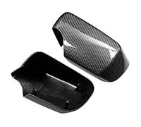 Akozon 1 Paire de Boîtier de Rétroviseur à Motif Carbone Universel de Voiture Pièce de Rechange Couvercle de Protection de Rétroviseur Adapté pour E46 1998-2005 GZ.FK016 TWL/R