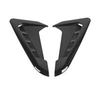 Akozon 1 Paire de Garniture D'aération Latérale, Décor D'autocollant de Couvercle D'aération Latéral de Garde-boue de Voiture Gauche Droite pour X3 G01 X4 G02 M Sport, (Noir