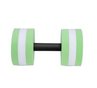 Akozon 1 Paire d'haltères à Eau pour l'entraînement Physique-poids de Musculation et de Yoga en Mousse EVA (GREEN)