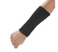 Akozon 1 Paire Manchettes de Bras, 20cm Bras Anti-Coupure étui de Protection en Acier Inoxydable Gants de Jardinage Boucher Verre Usine Travail Outil de Protection de sécurité