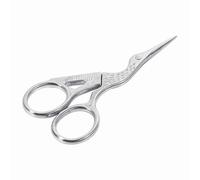 Akozon 1 Pièce Ciseaux en Acier Inoxydable en Forme de Grue, Ciseaux de | Acier inoxydable, idéal pour la couture, la découpe artisanale, disponible en or et argent.