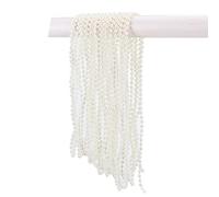Akozon 10 M de Long Abs Imitation Perle Perle String Déco Cord pour la Maison DIY, Ornements et Artisanat (4MM beige)