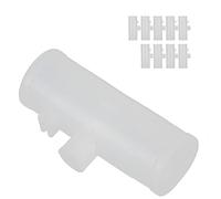Akozon 10 Pack Poulet Drinker Moins en Acier Valve de Soupape d'eau pour Une Connexion Directe (1/6 15,5-17,5 cm circonférence de la tête)