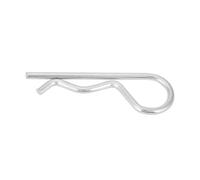 Akozon 10 Pcs Clips de Goupille Fendue de Type B, Goupilles de Retenue Revêtues de Zinc pour une Utilisation Industrielle et Polyvalente - Idéal pour les Accessoires de Cheveux et de Cheveux (3,5*75