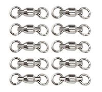 Akozon 10 Pcs de Pied d'oiseau en Acier Moins en Acier pour Perroquets Activité d'entraînement des Jambes pour Le Développement des Animaux de Compagnie (2#)